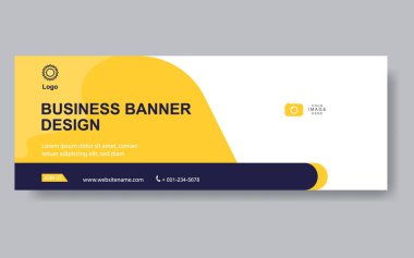 Vektör tasarım web pankartı şablonu. Web Tasarım Elementleri - Başlık Tasarımı. Gri arkaplan üzerine soyut geometrik web afişi şablonu. Modern pankart.