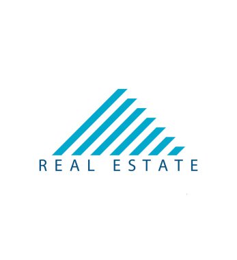 Ev logosu tasarımı şablonu modern.