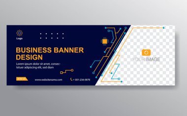 Vektör tasarım web pankartı şablonu. Web Tasarım Elementleri - Başlık Tasarımı. Gri arkaplanda soyut geometrik web afişi şablonu. Modern.