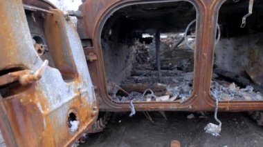 Ukrayna 'daki savaş. Rus tankı havaya uçtu