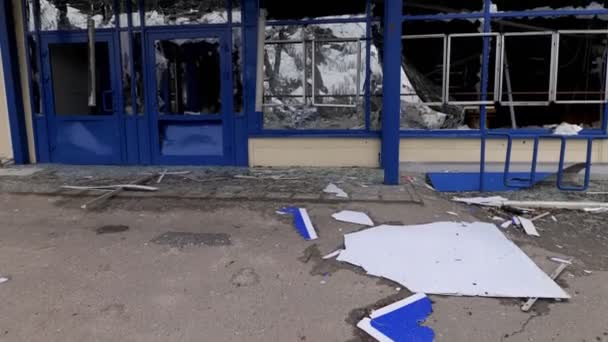Obwód Kijowski Ukraina Kwietnia — Wideo stockowe