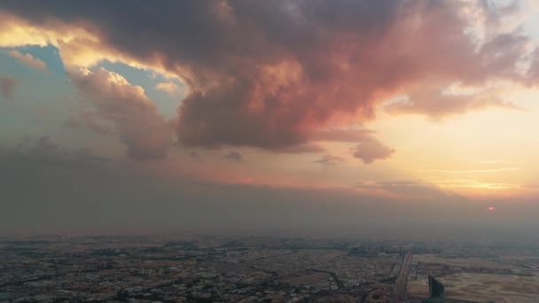 Het Uitzicht Vanuit Lucht Vangt Riyadhs Dynamische Essentie Waar Oude — Stockvideo