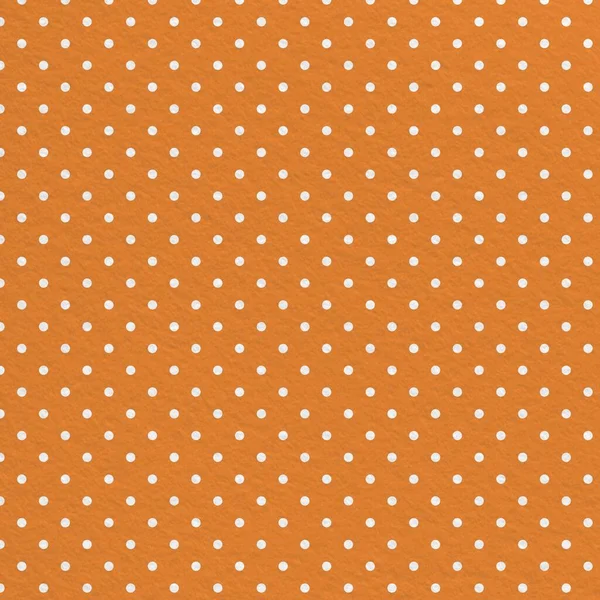Yellow sunny polka dot seamless pattern with vintage paper texture