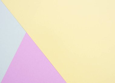 Pastel color paper texture for background, blank paper textured background, stationery mockup, minimal geometric shapes