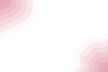 Abstract background with curvy wavy layers of different shades of magenta pink with white space for your text. Viva magenta color of 2023 year