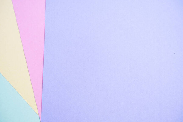 Pastel color paper texture for background, blank paper textured background, stationery mockup, minimal geometric shapes