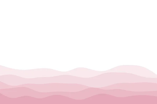 Абстрактний Фон Пишними Хвилястими Шарами Різних Відтінків Рожевого Кольору Білим — стокове фото