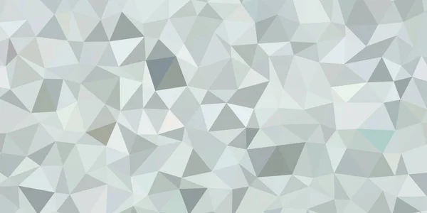 摘要马赛克抽象反转 浅蓝色和灰色三角形低矮的多样式图案 — 图库照片
