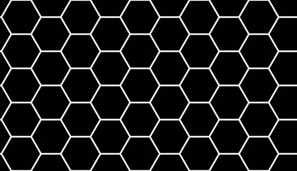 Abstract Geometrical Seamless Mosaic Pattern Contract Black White Colors — Foto Stock