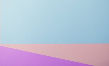 Pastel color paper texture for background, blank paper textured background, stationery mockup, minimal geometric shapes