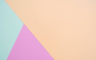 Pastel color paper texture for background, blank paper textured background, stationery mockup, minimal geometric shapes