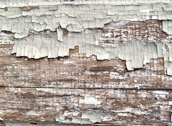 Abstrakter Hintergrund Aus Rissigem Verwittertem Altem Holz Mit Farbschichten — Stockfoto