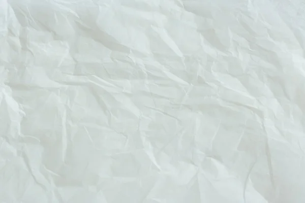 Wit Ivoor Inwikkeling Verfrommeld Papier Textuur Achtergrond — Stockfoto