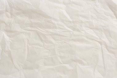 Beyaz Fildişi buruşuk kağıt doku arka plan kaydırma