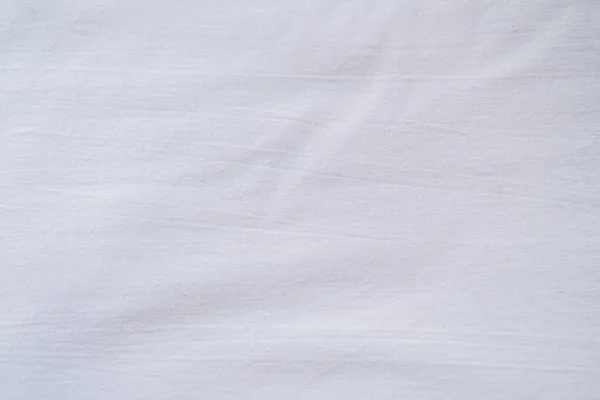 Natuurlijke Witte Canvas Linnen Textuur Achtergrond — Stockfoto