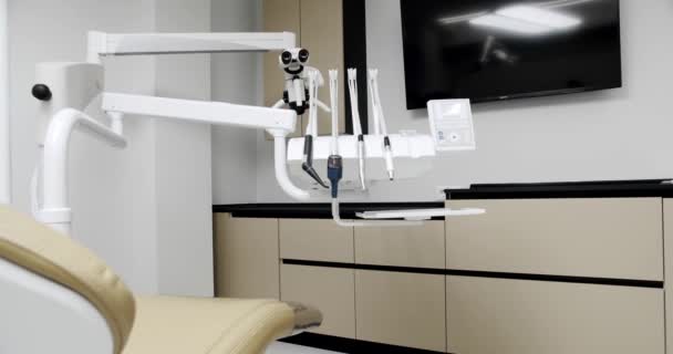 Bureau Dentaire Moderne Équipement Moderne Cabinet Dentaire Chaise Dentaire Autres — Video
