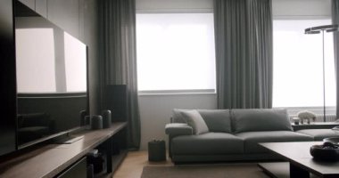  Samimi Modern Mobilya Tasarımı. Lüks Zarif Oda. Oturma odasının modern iç tasarımı. Şık bir iç mekan. Modern oturma odası Moda Moda Moda Moda Moda Mağazası Minimalist Ev İçi.