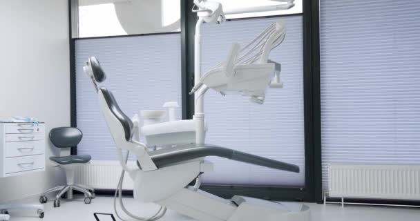 Equipo Dental Consultorio Dental Silla Dental Otros Accesorios Equipos Clínica — Vídeo de stock