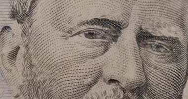 Tüm Amerikan dolarları ve tüm başkanlar zoom hareketini resmediyor. Amerikan doları 1,5,10,20,50,100 banknot yakınlaştırın makroyu. Amerika 'nın zengin iş ekonomisi. Konsept Finans İşletme Yatırımı Başarı.