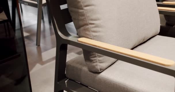 Chaises Modernes Pour Villa Luxe Meubles Summer Terrace Avec Chaise — Video