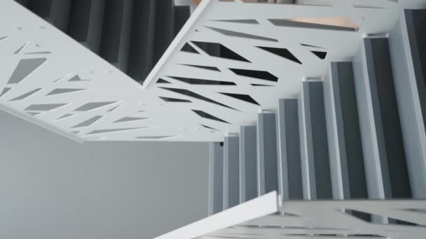 Intérieur Moderne Loft Appartement Escaliers Noirs Bois Appartement Moderne Avec — Video