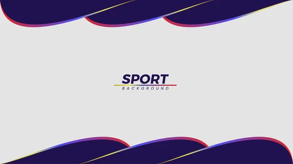 Elégant Moderne Fond Élégant Sport Thème Avec Mélange Couleurs Violettes — Image vectorielle