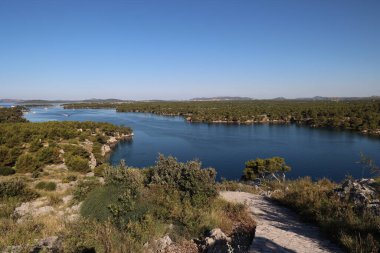 Kanal von St. Anthony Sibenik Hırvatistan