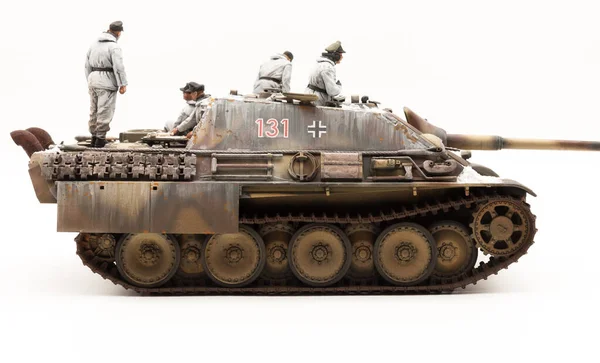 Немецкий Фаз 173 Пантера Немецкий Танковый Эсминец Времен Второй Мировой — стоковое фото