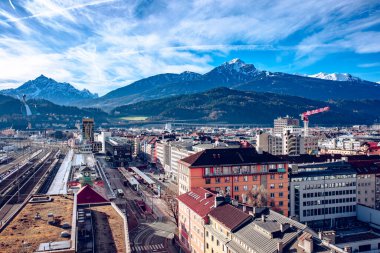 INNSBRUCK, AUSTRIA, JANUARY 06, 2023 : The capital of Austrias western state of Tyrol.