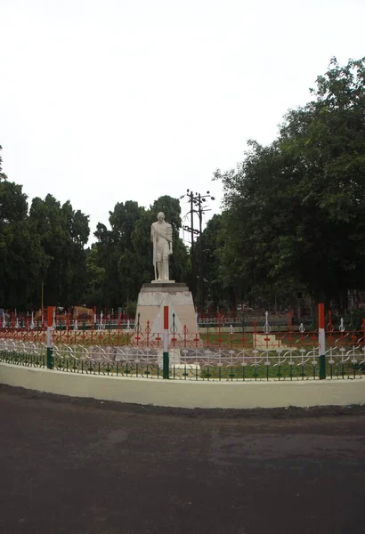 Har Ghar Tiranga Yatra Dekorace Rajkot Gujarat India Dated 2023 — Stock fotografie