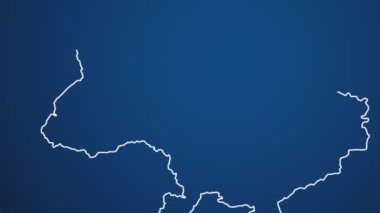 Ukrayna 'nın Bağımsızlık Günü, Ukrayna Bayrağı Kurdelesi, Ukrayna Metni ve Harita Animasyonu