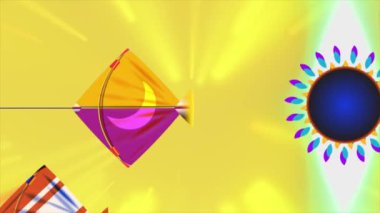 Sunlit Gökyüzü ve Yükselen Uçurtmalar: Makar Sankranti Spectacle, Makar Sankranti 'nin neşesini bu canlı Stok Videosuyla yaşayın. Renkli uçurtmalarla parıltılı bir gökyüzü sergiliyor. Yükseliyor, yeni başlangıçları simgeliyor..