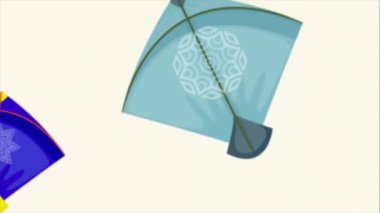 Uttarayan Utsav: Uçurtmalarla boyanmış Sky Canvas, canlı bir Stok videosuyla Uttarayan 'ı kutlayın. Gökyüzünün çeşitli şekil ve boyutlarda uçurtmalarla boyanmış bir tuvale dönüşmesini izleyin. Parlak sarı arka plan şenlik havasını arttırır..