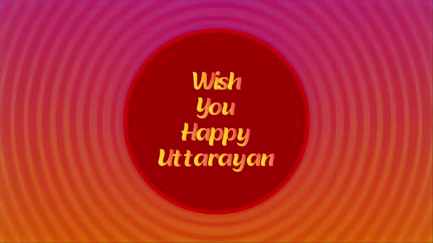 Uttarayan Uplift Skyward Kites Святкові Задоволення Відчуйте Радість Uttarayan Цим — стокове відео