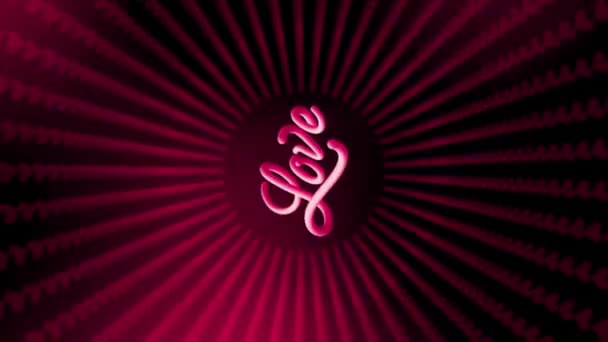 Radiant Love Valentine Day Animation Illuminating Hearts Découvrez Danse Des — Video