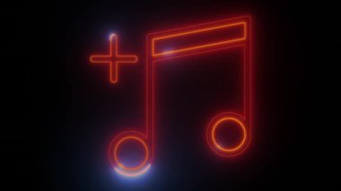 Neon Glow Music Up Simgeleri - Kullanıcı Tasarımı İçin Canlı Bir Dizayn, Dijital tasarımınızı bu neon ışıklı 'Kullanıcı' simgeleriyle yükseltin. UI-UX için mükemmel, her simge alev kırmızısı tonlarında yaşamla titreşiyor