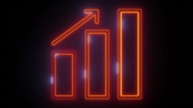 Neon Parıltısı Büyütme Simgeleri - Kullanıcı Tasarımı İçin Canlı Bir Dizayn, Dijital tasarımınızı bu neon ışıklı 'Kullanıcı' simgeleriyle yükseltin. UI-UX için mükemmel, her simge alev kırmızısı tonlarında yaşamla titreşiyor