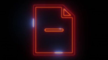 Neon Glow Sayfa Simgeleri Sil - Kullanıcı Tasarımı İçin Canlı Bir Dizayn, Dijital tasarımınızı bu neon ışıklı 'Kullanıcı' simgeleriyle yükseltin. UI-UX için mükemmel, her simge gölgelerde yaşam ile titreşiyor