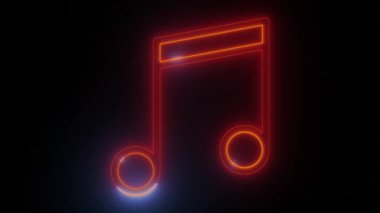 Neon Parıltısı Müzik Simgeleri - Kullanıcı Tasarımı İçin Canlı Bir Dizayn, Dijital tasarımınızı bu neon ışıklı 'Kullanıcı' simgeleriyle yükseltin. UI-UX için mükemmel, her simge alev kırmızısı tonlarında yaşamla titreşiyor