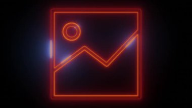 Neon Glow Resim Simgeleri - Kullanıcı Tasarımı İçin Canlı Bir Dizayn, Dijital tasarımınızı bu neon ışıklı 'Kullanıcı' simgeleriyle yükseltin. UI-UX için mükemmel, her simge alev kırmızısı tonlarında yaşamla titreşiyor