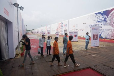 Rajkot, Gujarat, Hindistan. 27 Eylül 2024. Hall hayır. 12 giriş kapısı, Rajkot Makine Araçları Göster 2024.