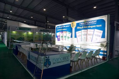 Gandhinagar, Gujarat, Hindistan. 21 Eylül 2024 'te. 13 Agri Asya Sergisi 2024 Tamamen Açık Oyalama Görünümü.