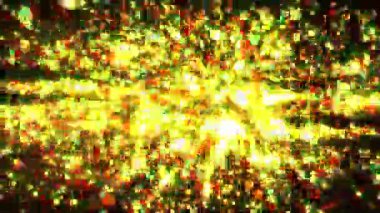 Enerji Parçacığı Patlaması Animasyonu Sunar Ayırt Kırmızı Gerçek Metin - Başlıklar, Tanıtımlar veya Efektler için Animasyon Soyut Arkaplan Videosu