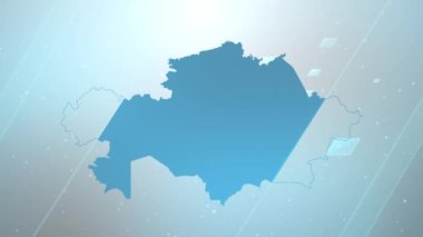 Kazakistan Ülke Haritası Açıcı, Vatansever Programlar, Kurumsal Girişimler, Turizm, Sunumlar İçin Uygun, Tüm Düzenleme Programlarıyla Çalışıyor