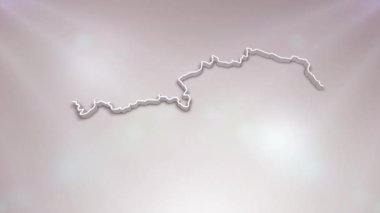 Avusturya Ülkesi 3D Vatansever Programlar, Kurumsal Girişler, Turizm, Sunumlar İçin Giriş Haritası