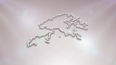 Hong Kong Ülkesi 3D Vatansever Programlar, Kurumsal Girişler, Turizm, Sunumlar İçin Giriş Haritası