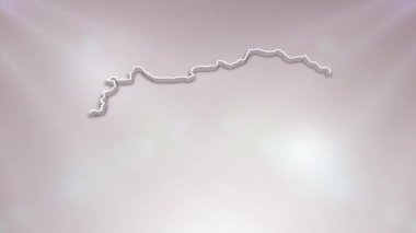 Macaristan Ülke 3D Vatansever Programlar, Kurumsal Girişler, Turizm, Sunumlar İçin Uygun Harita