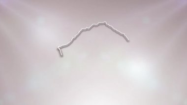 Lesotho Ülkesi 3D Vatansever Programlar, Kurumsal Girişler, Turizm, Sunumlar İçin Giriş Haritası