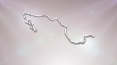 Meksika Ülkesi 3D Vatansever Programlar, Kurumsal Girişler, Turizm, Sunumlar İçin Giriş Haritası