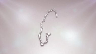 İsveç Ülkesi 3D Vatansever Programlar, Kurumsal Girişler, Turizm, Sunumlar İçin Giriş Haritası